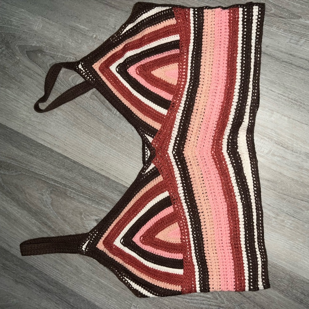 Multicolor Crochet Women Shorts